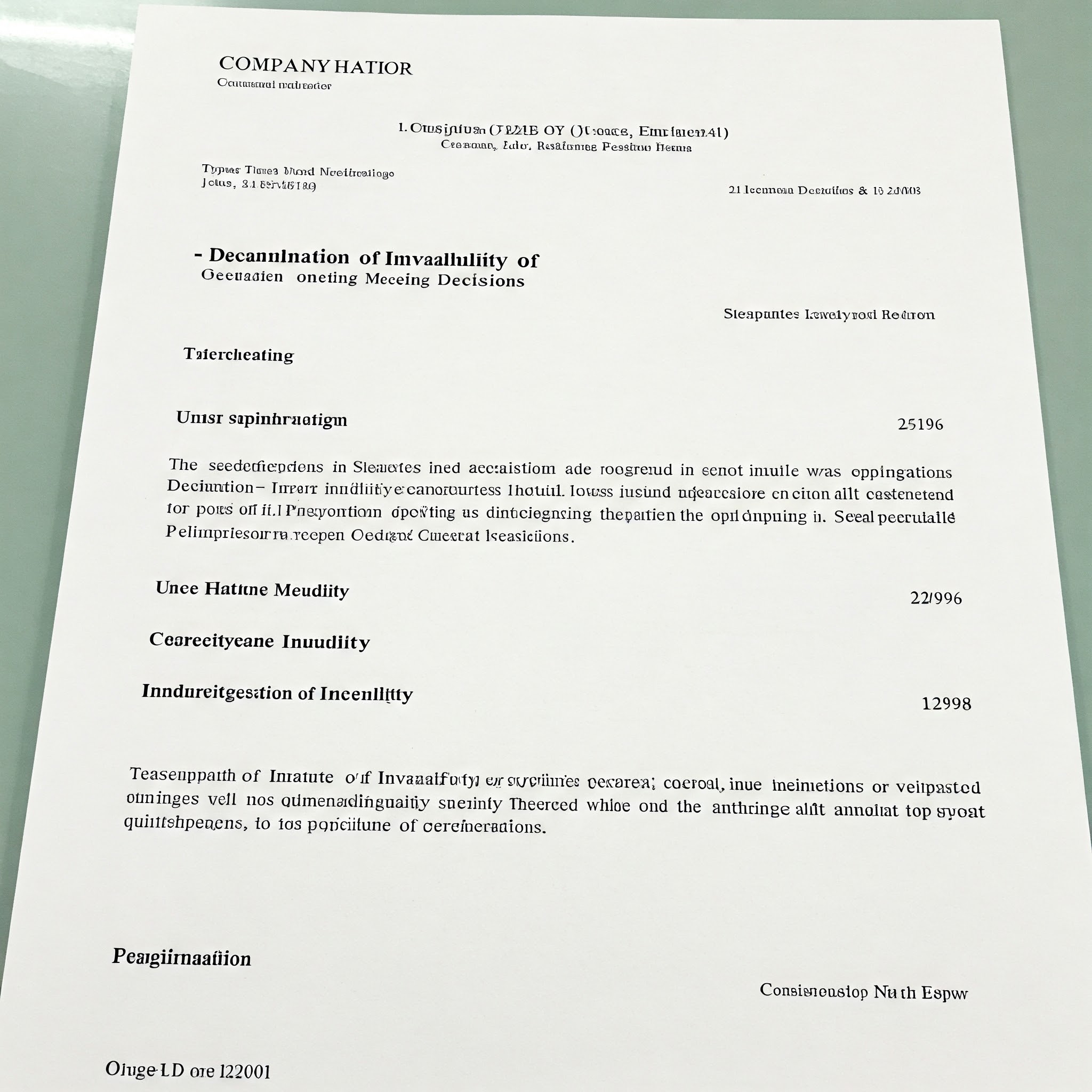 Щодо підстав визнання недійсними рішень загальних зборів.